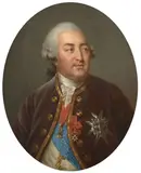 Portrait de Louis-Philippe, duc d'Orléans (1725 -1785), surnommé le " Gros duc by Élisabeth Louise Vigée Le Brun, Huile sur toile, de forme ovale, sold Feb 2022