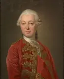 Portrait de Pierre-Louis de Chastenet de Puységur (1727 -1807) by Jean-François Lassave, Huile sur toile (Toile d'origine), sold Feb 2022
