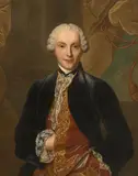 Portrait présumé de Monsieur Bourgade, conseiller des finances by Michel Hubert-Descours, Huile sur toile (Toile d'origine), sold Feb 2022