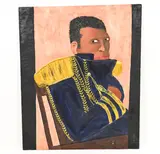 Untitled by Roland Roberge, Oil on canvas, sold Sep 2022