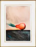 etching by Norman Laliberté, colored pencil, sold Dec 2011