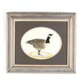 Canada Goose with Nest by C. Roy Huneke, Watercolor on paper, sold Aug 2019