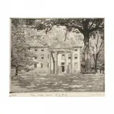 The Old Well, The University of North Carolina by Don Swann, Etching, sold Aug 2019