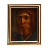 Portrait of a Man by Gerard Tempest, Oil on panel, sold Jul 2019