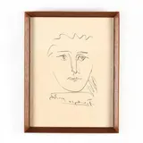 Pour Roby by Pablo Picasso, Etching on wove paper, sold Jul 2019