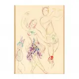 Le Ballet: Daphnis et Chloe by Marc Chagall, Lithograph in colors, sold Jul 2019