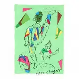 L'Acrobat Vert (The Green Acrobat) by Marc Chagall, Lithograph in colors, sold Jul 2019