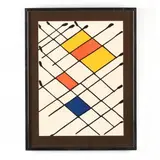 Damier by Alexander Calder, Lithograph in colors, sold Jul 2019