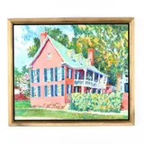 The Smith-Anderson House in Wilmington by Kyle Highsmith, Oil on canvas, sold Jul 2019