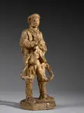 Badigeonneur by Jules Dalou, Plâtre patiné, sold Mar 2022