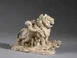 Lion du pont Alexandre III à Paris by Jules Dalou, Plâtre, sold Mar 2022