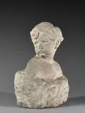 Buste d'enfant by Jules Dalou, Pierre calcaire, sold Mar 2022