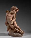 L'Amour blessé by Jean-Baptiste Carpeaux, Terre cuite, sold Mar 2022
