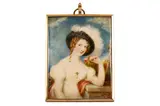Untitled by William Derby, Watercolour on ivory Gilt metal frame Rectangular, offered Oct 2018