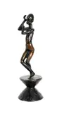 of a woman by Lucy Perkins Ripley, patinated bronze, sold Dec 2011