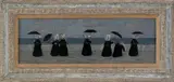titled Pioggia Di Marzo. by Nino Caffè, oil on canvas, sold Sep 2011