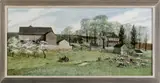 of a Chester County farm scene by Barclay Rubincam, oil on panel, offered Sep 2011
