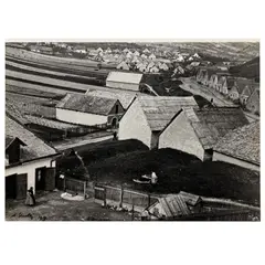 Wine Cellars at Budafok by André Kertész, 1919, silver gelatin print, sold Nov 2025