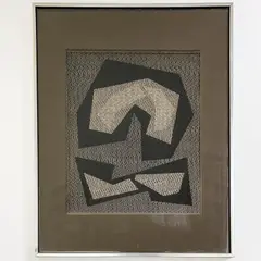 Untitled #1 (from New York Ten portfolio) by Mon Levinson, silkscreen on paper and acetate, sold Nov 2025