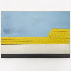At a Certain Distance (ex-votos) by Rivane Neuenschwander, 2012, acrylic on masonite, sold Dec 2025