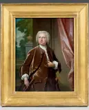 Portrait d'homme à l'épée by Philip van Dijk, Panneau, sold Jun 2014