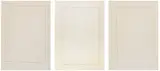 104 "Perimeter Series", #50d, 1969 Triptyque by Robert Mangold, Crayon de couleur sur papier, sold Dec 2008