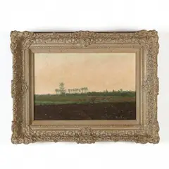 Landscape by Paul Arntzenius, Oil on canvas, sold May 2019
