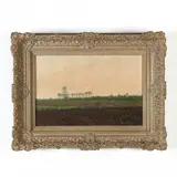 Landscape by Paul Arntzenius, Oil on canvas, sold May 2019