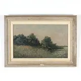 Landscape near Rijpwetering by Paul Arntzenius, Oil on canvas, sold May 2019