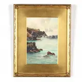 Morning Stillness by William Casley, Watercolor on paper, sold May 2019