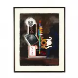 Spring by David Bolduc, Collage on paper, sold May 2019