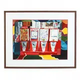 The Gumball Machine by Sandra E. Beebe, Watercolor on paper, sold May 2019