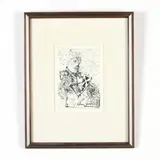 El Cid by Salvador Dalí, Etching, sold May 2019