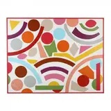 Large Colorful Abstract Painting by Sam Ezell, Oil on canvas, sold May 2019