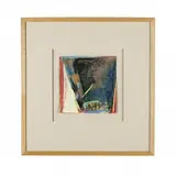 Untitled by Herb Jackson, Mixed media on paper, sold May 2019