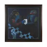 Musicians by Yuri G. Yuroz, Lithograph in colors, sold May 2019