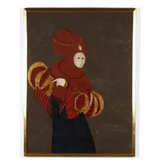 Renaissance Dancer by Stephen White, Oil on board, sold May 2019