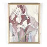 Irises by Jill Troutman, Oil on canvas, sold May 2019