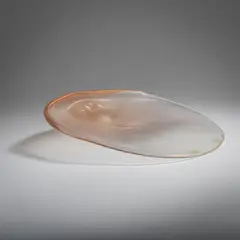 Schale 'Conchiglia iridato' by Carlo Scarpa, um 1942, 1359 (Modell-Nr), sold Jun 2022