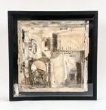 Untitled by Fred Otnes Jr., Abstract mixed media, sold Nov 2022