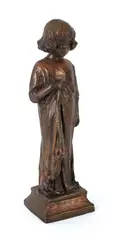 of a young girl by Bessie Vonnoh, bronze, sold Jun 2011