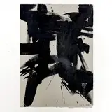 Untitled (Composition) by Possibly Franz Kline, ink on paper, sold Mar 2026