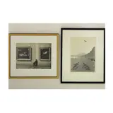 Two Photographs by Jerry Cooke, silver gelatin print, sold Mar 2026