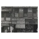 Untitled (Building Signage) by Ralph Steiner, 1928, gelatin silver print, sold Mar 2026