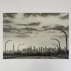 Leaving JFK and going to Manhattan on the L.I.E. by Lida Moser, 1976, gelatin silver print, sold Mar 2026