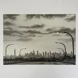 Leaving JFK and going to Manhattan on the L.I.E. by Lida Moser, 1976, gelatin silver print, sold Mar 2026