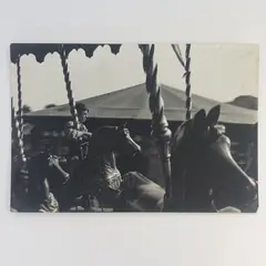 Untitled (Boy on Carousel) by Humphrey Spender, c.1935, gelatin silver print, sold Mar 2026