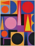 Sans titre by Auguste Herbin, Lithographie, Edition, sold Jun 2008