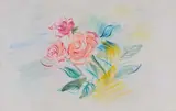 Bouquet de fleurs by Raoul Dufy, Aquarelle et pastel sur papier, sold Apr 2008