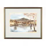 Fishermen by William McAnally, Watercolor on paper, sold Apr 2019